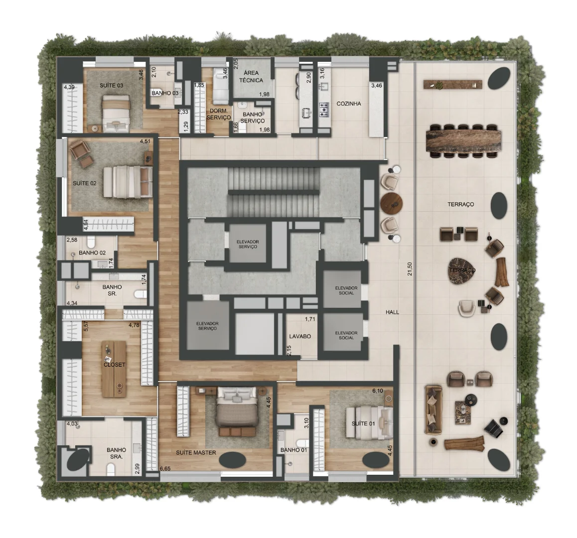 Planta Tipo B
