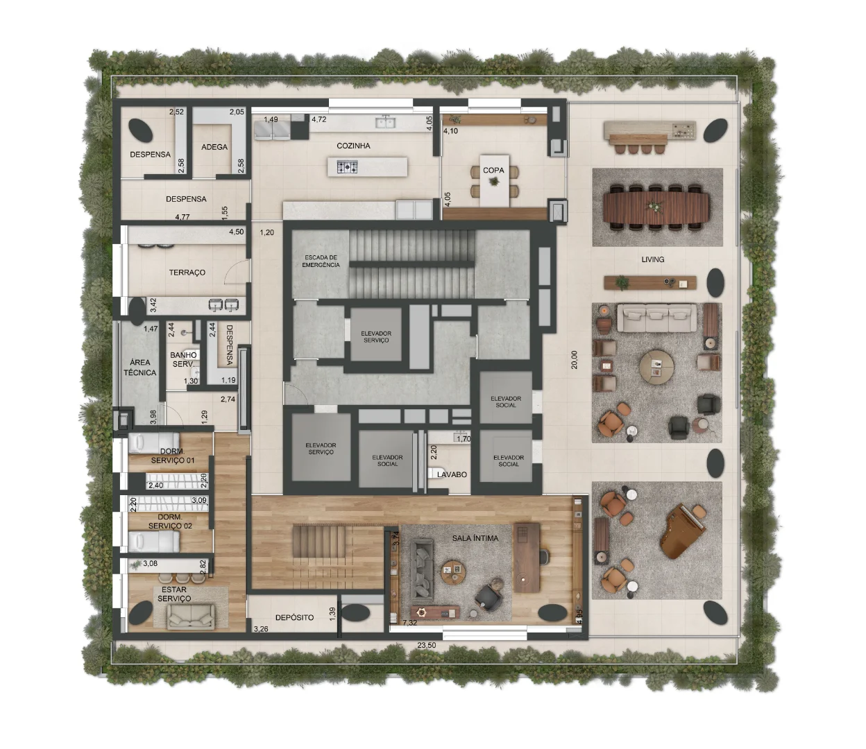 Duplex — Andar Inferior